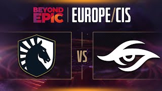 Liquid vs Secret Game 1 - Beyond Epic: EU/CIS - Losers' Finals w/ Gareth & Trent