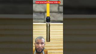 Loos Screw Installation Tricks👍