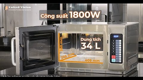Tất cả về Lò vi sóng công nghiệp Midea: có những tính năng khác biệt gì? Lò vi sóng cho bếp bánh nhỏ