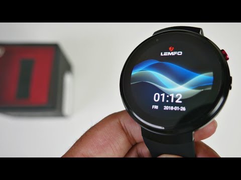 LEMFO LEM7 Android 7 Smart Watch Review - 580mAH - 1GB+16GB