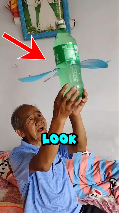 Bagaimana Kakek Membuat Kipas Angin Langit-Langit Ramah Lingkungan Tanpa Listrik! 😳🫣