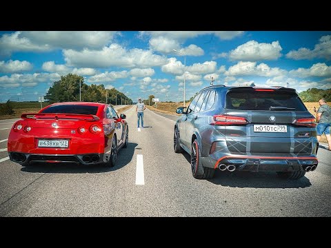 Видео: МОСКОВСКИЕ ПОНТЫ BMW X5M 800 лс замахнулся на NISSAN GTR и SKODA OCTAVIA RS 500 HP