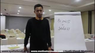 Video Motivasi 'kami bisnis harus mulai dari mana?' by Syafii Efendi