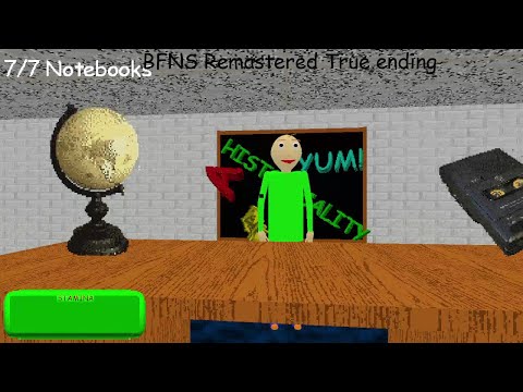 Baldi's Fun New School Remastered (TRUE ENDING)