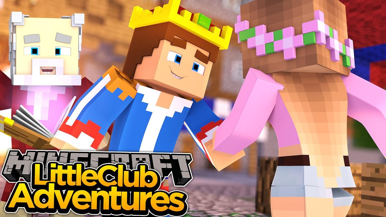 Minecraft Little club Adventures - Little Kelly Meets Her Prince