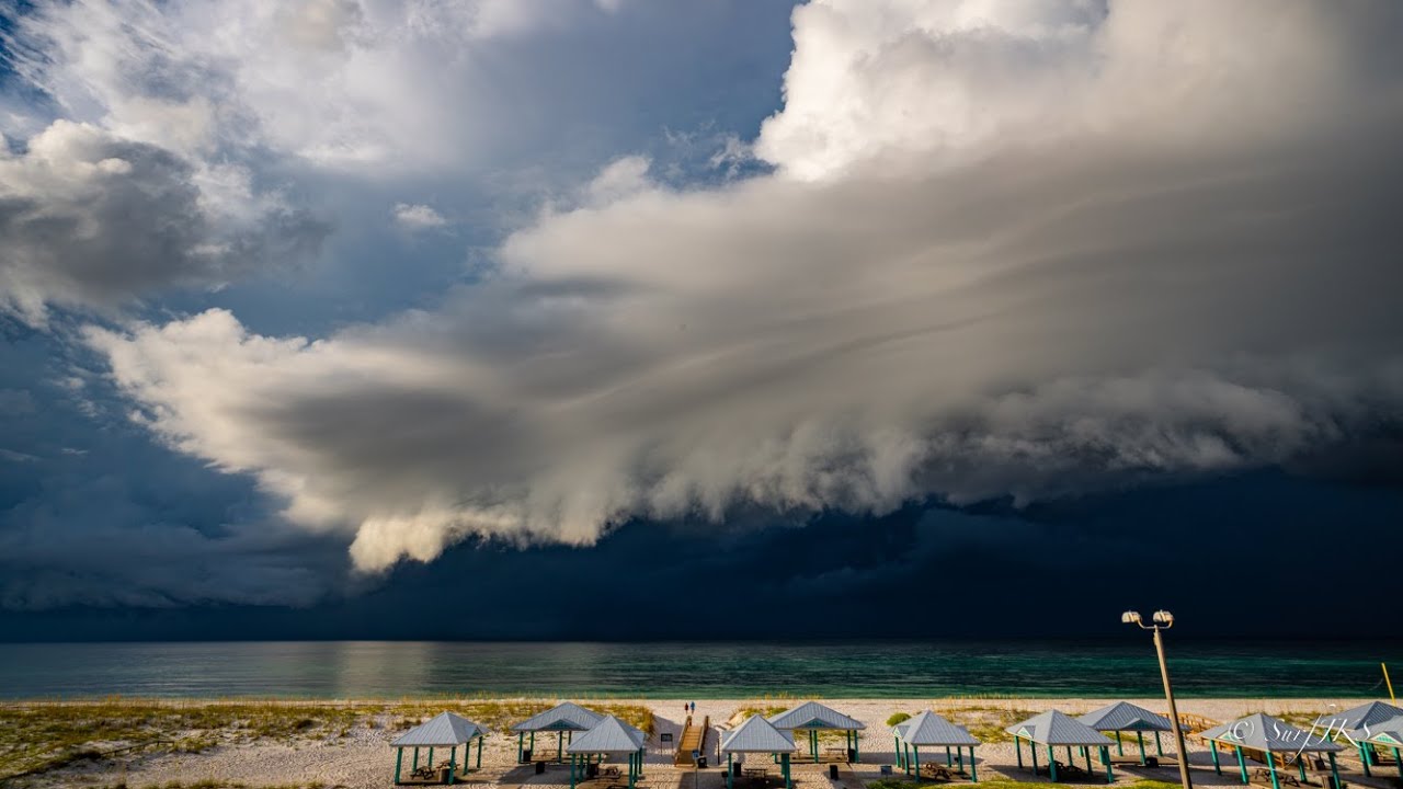 8.2.2022 Morning Shelf Cloud Time Lapse 4k - YouTube