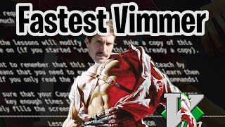 VimTutor World Record Speed Run 100% No Glitch