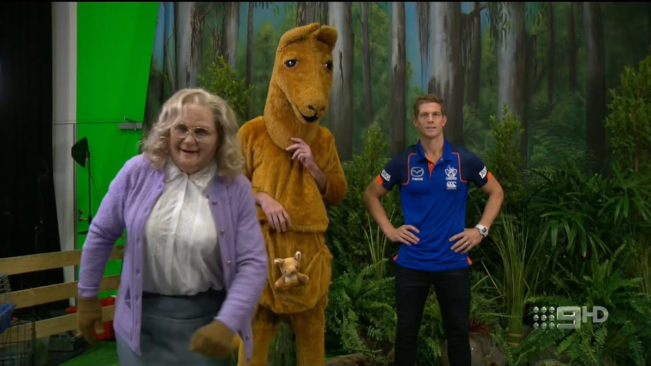 OLD WOMAN CRAWF - KANGAROOS NICK DAL SANTO & TODD GOLDSTEIN