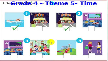 [I LEARN SMART START] Grade 4 - Theme 5: Time