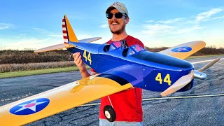 Hangar 9 Fun Scale PT-19 BALSA wood RC Plane - 56.5 Wingspan