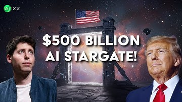 PROJECT STARGATE: $500 Billion AI - Trump, Sam Altman, and the FUTURE!