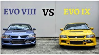 The Differences Between An Evo 8 and Evo 9