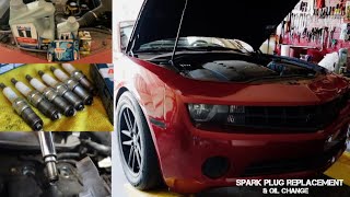 INSTALLING SPARK PLUGS V6 CAMARO 3.6L