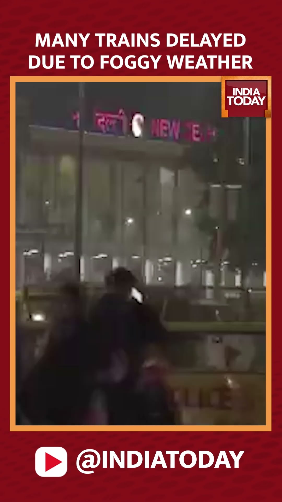 Delhi Shrouded in Fog, Flight And Train Delays Continue