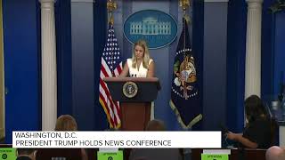 President Trump holds news conference (Aug. 11)