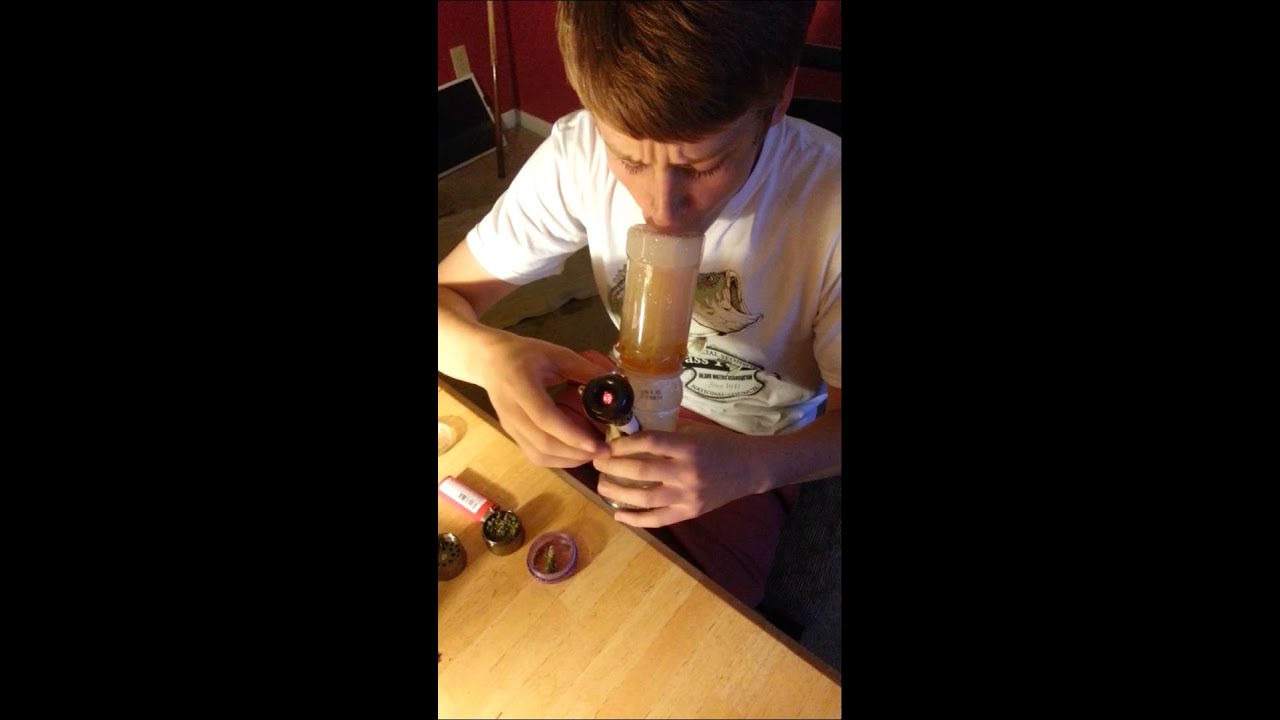 homemade bong test #1