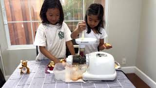 Dechen and Nia's Juicer experiment|Fun Videos for Kids