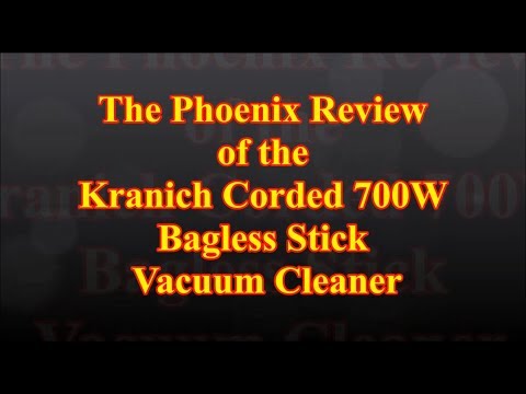 Kranich Corded 700W Bagless Stick 
