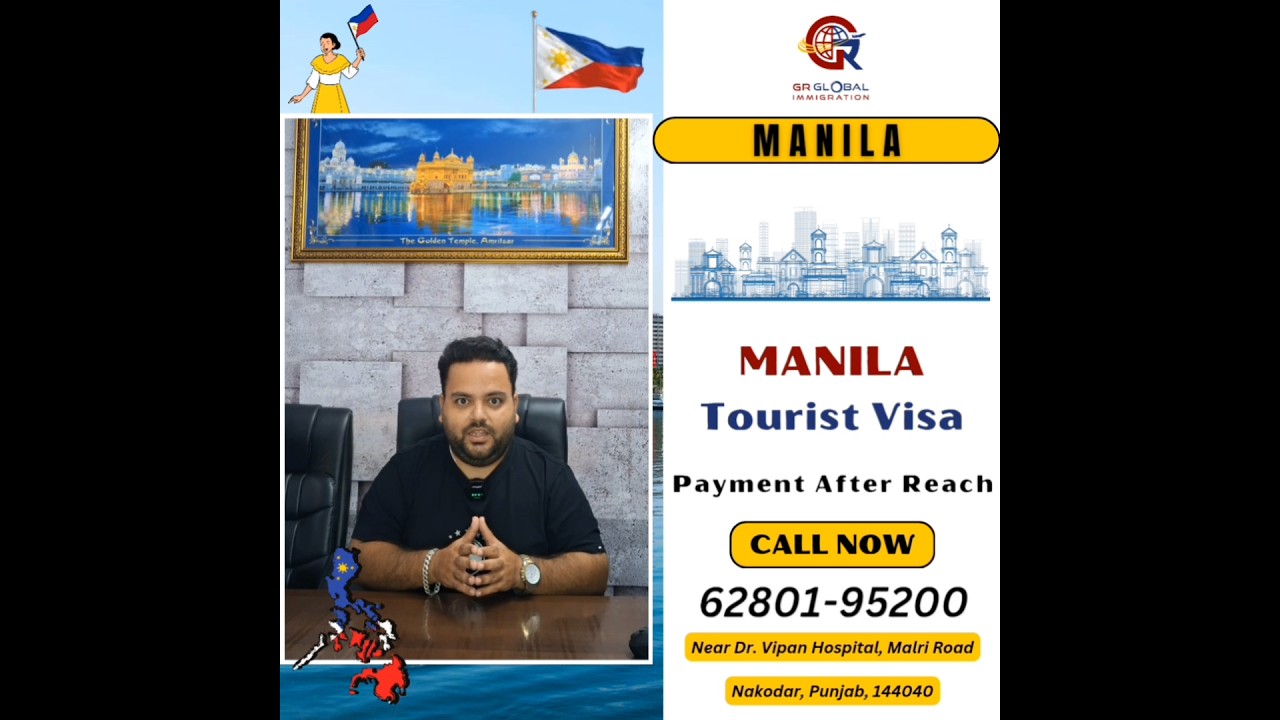 🇵🇭 Manila tourist visa | Manila visa process | Philippines tourist visa 🇵🇭