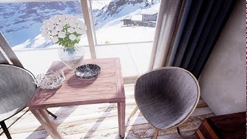 RVR solution; HOTEL walt. Unreal Engine 4. 3D visualisation