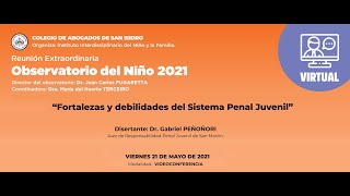 Observatorio del Niño 2021. Conferencia 21-05-21