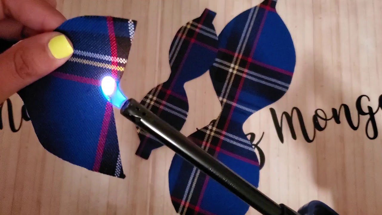 Diadema escolar con mica fria y tela