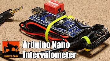 Arduino Nano Intervalometer [Camera Timer]