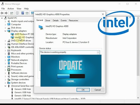 how to install intel graphics driver on windows 10