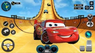 🏁 Disney Cars Mega Ramp Race | Lightning McQueen Gameplay screenshot 5