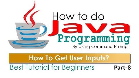 java program to know how to get input from user through command prompt in hindi/urdu part-8
