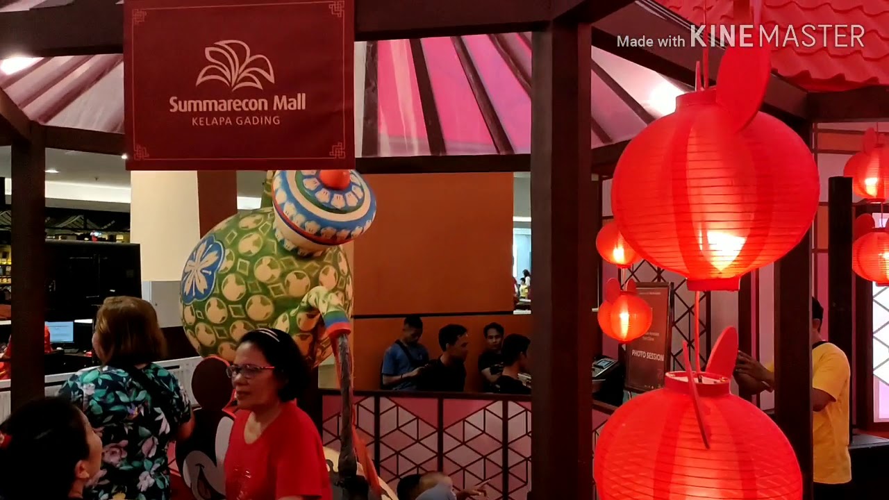 Mall kelapa gading tema imlek january 2020 - YouTube