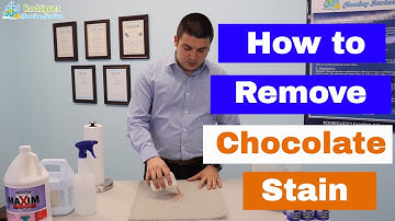 How to Remove a Chocolate Stain from Your Carpet?