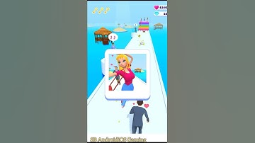 👗Makeover👢Run New levels, Skin #40 All Levels Gameplay Android iOS #Shorts