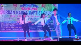 Miniatura de vídeo de "Tu Hi Mera(Hallelujah) || Remix Dance by Jwlwr Youths || Silver Jubilee Celebration|| ProtapRP"