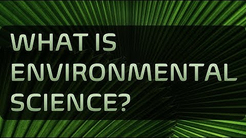 What is Environmental Science?
