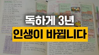 독한 3년의 노력이 인생을 근본적으로 바꾸는 이유