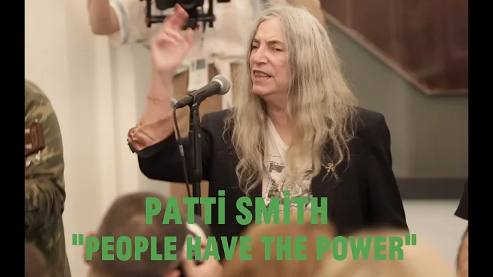 Choir! Choir! Choir! & Patti Smith sing "PEOPLE HA...