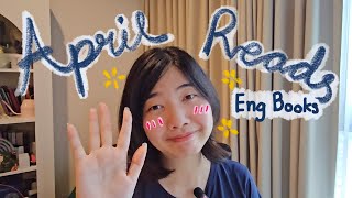 [Book Talk] April Wrap Up - English Books!
