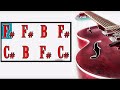 Fa# / F# Boogie Woogie Backing Track