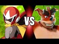 mugen protoman vs Crunch bandicoot 