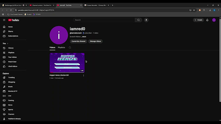 1 Subscriber. Thank You.