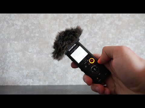 Próbne nagranie - dyktafon Olympus LS-P4 - test