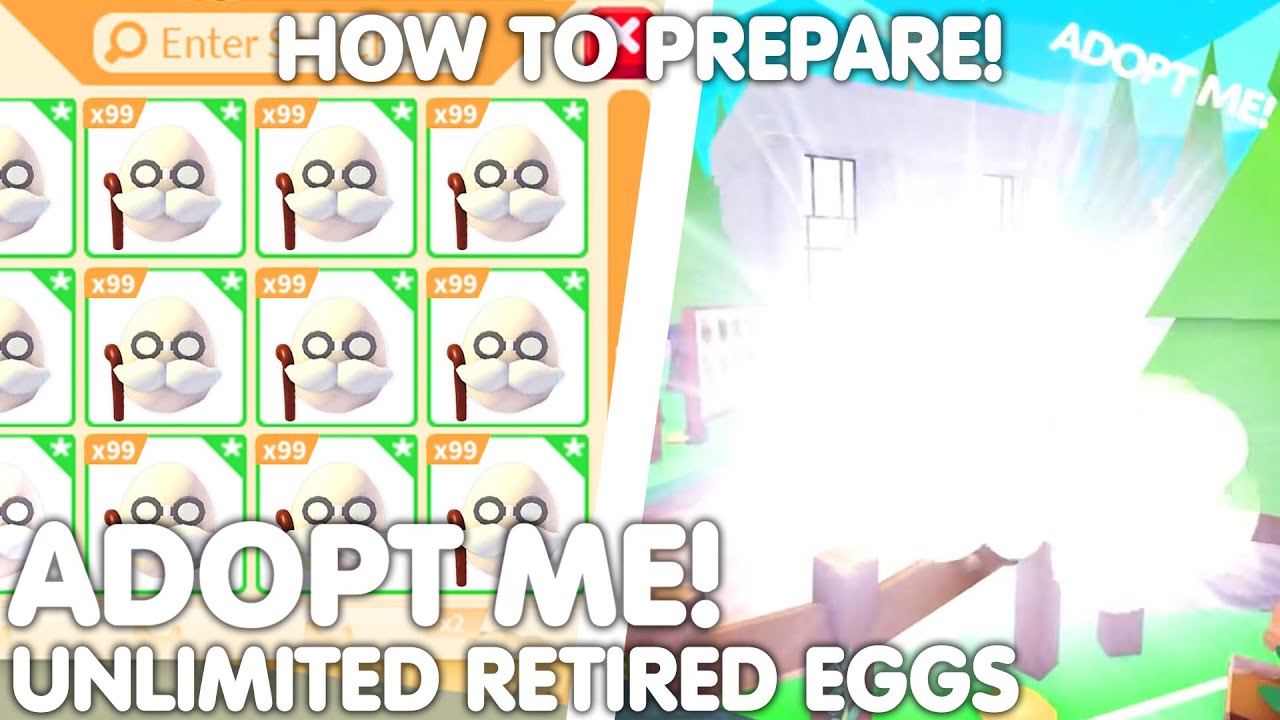 How To Prepare For The Adopt Me Retired Egg New Pets Update! Roblox Adopt Me  Tips 