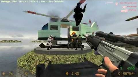 ZOMBIE ESCAPE MOD ON COUNTER-STRIKE: SOURCE, MAP: ZE_venice_escape, CSS