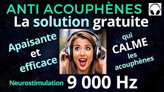 Anti Acouphènes Bruit Blanc 9000 Hz Neurostimulation