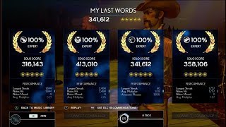 My Last Words by Megadeth - RB4 Expert One Man Band 100% FC