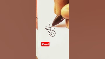 Harmit name ka signature, by [H_type_solution],#viral #trending #sign
