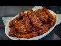 양념치킨 집에서도 이렇게 할 수 있어요!! 가장 따라하기 편한 닭날개치킨🍗Recommended fried chicken wings and sauce recipe