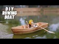 DIY Rowing Boat With Ice Cream Sticks And DC Gear Motor Creative Craft Project DIY Rowing Boat With Ice Cream Sticks And DC Gear Motor Creative Craft Project