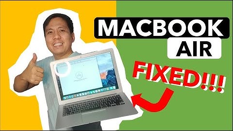 How To Fix touchpad and keyboard not working 2015 macbook air | FIXED!!!
